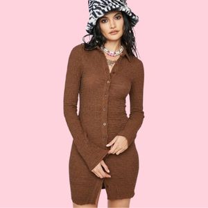 Dolls Kill Chocolate Mini Dress